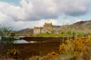 Eilean Donan castle sits on a tidal islet and is accessed by a bridge at high tide
