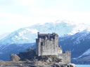 Eilean Donan castle in winter 