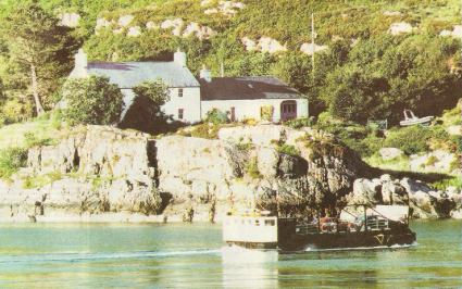 whats there | the Skye Ferry which sails between Glenelg and Kylerhea to the Isle of Skye