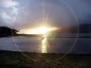 A spectacular sunset looking towards Isle Ornsay and Rum 