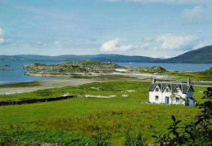 whats there | photo showing Sandaig Camusfearna in the late 1950s