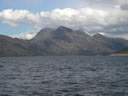 Beinn Sgritheal from Loch Hourn 