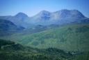 Beinn Sgritheal viewed from the road to Glenelg